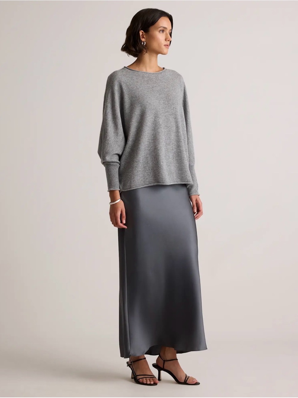Mongolian Cashmere Batwing Sweater